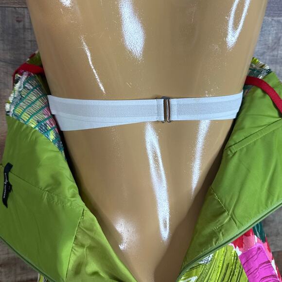 Nanette Lepore Dis Rose Tropical Floral Strapless Sheath Dress Size 10 - Picture 9 of 12